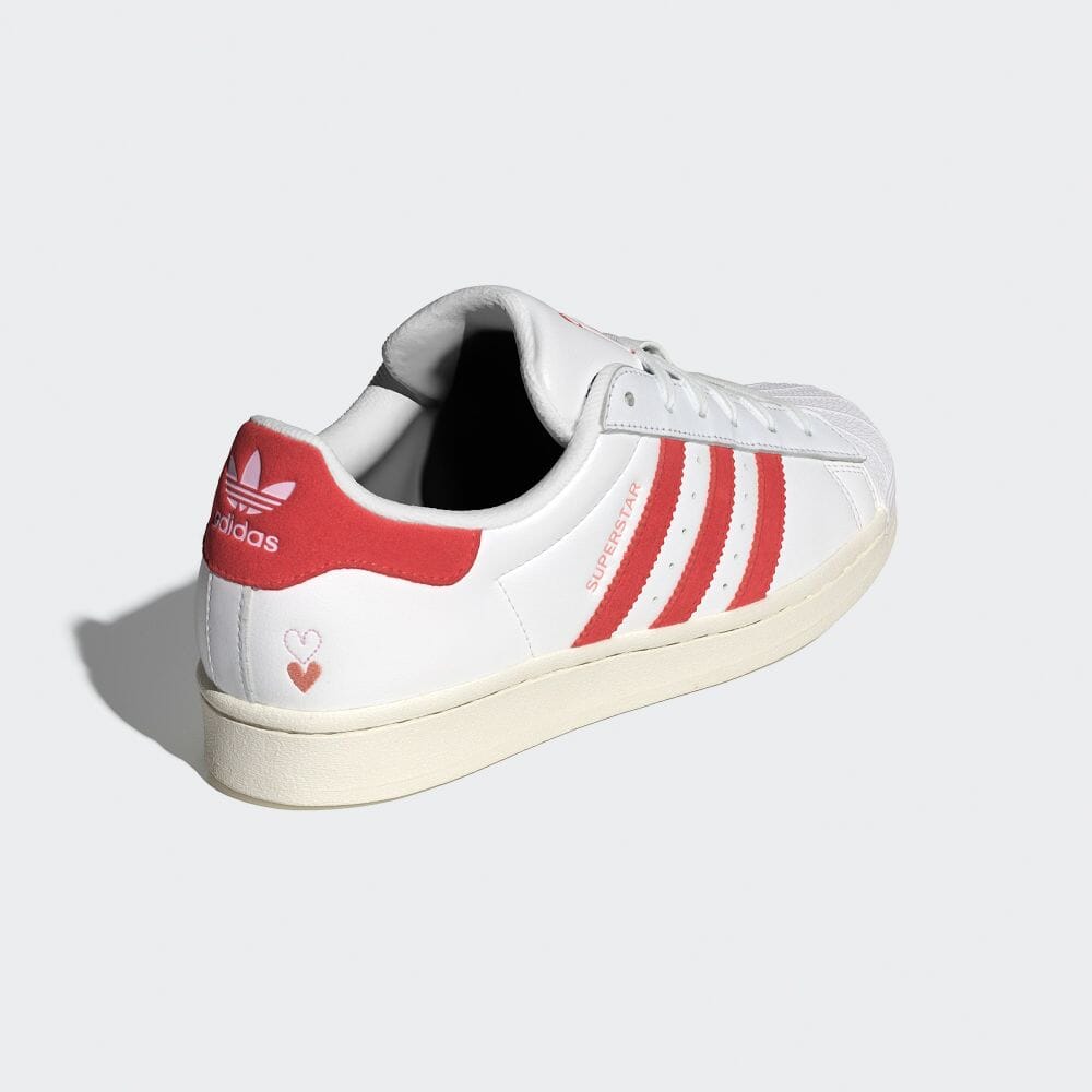 【国内 12/29 発売】バレンタインに相応しいadidas Originals SUPERSTAR & STAN SMITH “Valentine/White/Red” (アディダス オリジナルス スーパースター & スタンスミス “ホワイト/レッド”) [IG5958/IG8482]