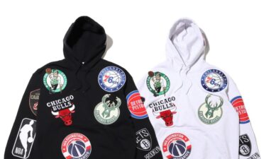 【国内 12/9 発売】TOKYO 23 × NBAのチームロゴをワッペン刺繍しランダムに落とし込んだアイテム (エヌビーエー)