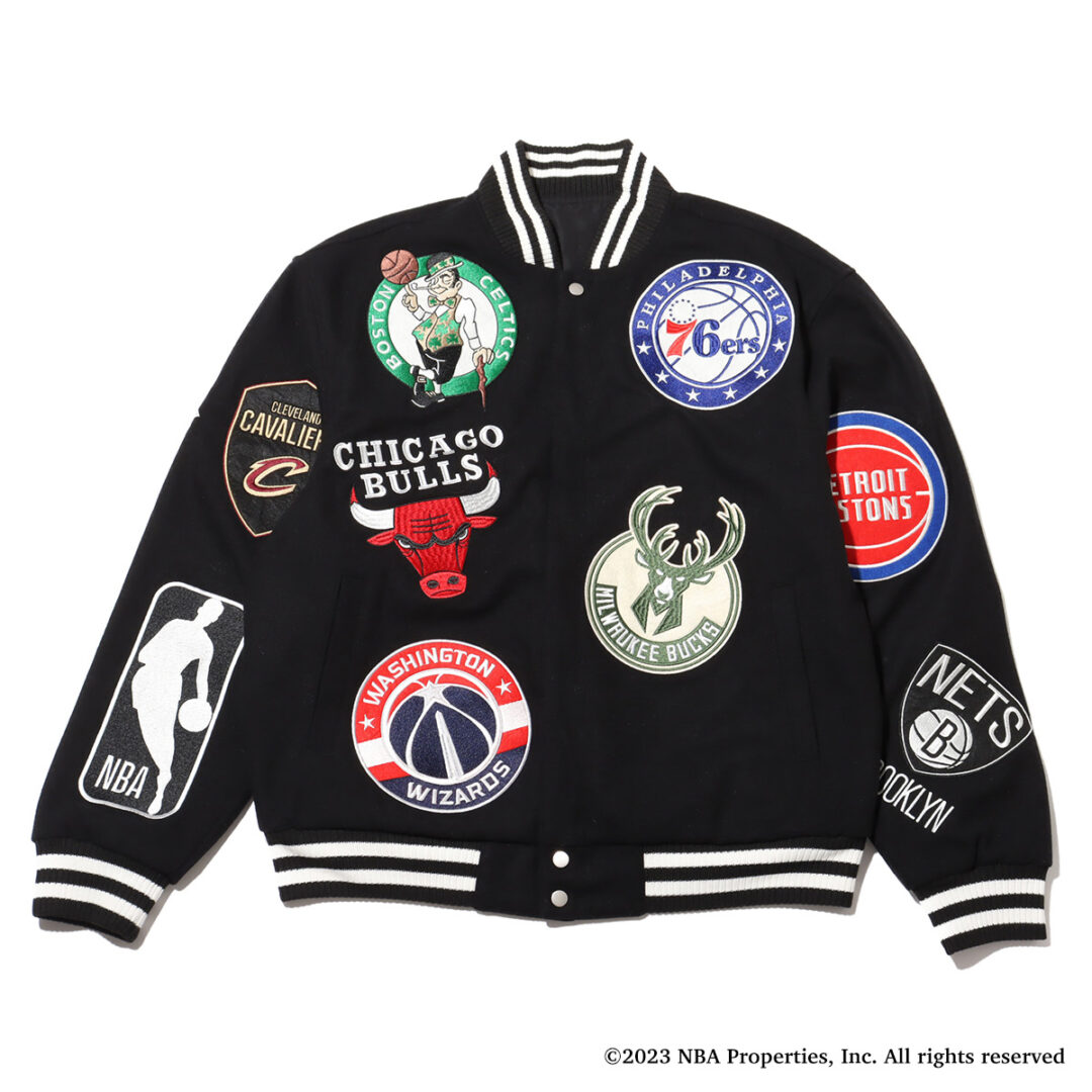 【国内 12/23 発売】TOKYO 23 × NBAのチームロゴをワッペン刺繍しランダムに落とし込んだアイテム (エヌビーエー)
