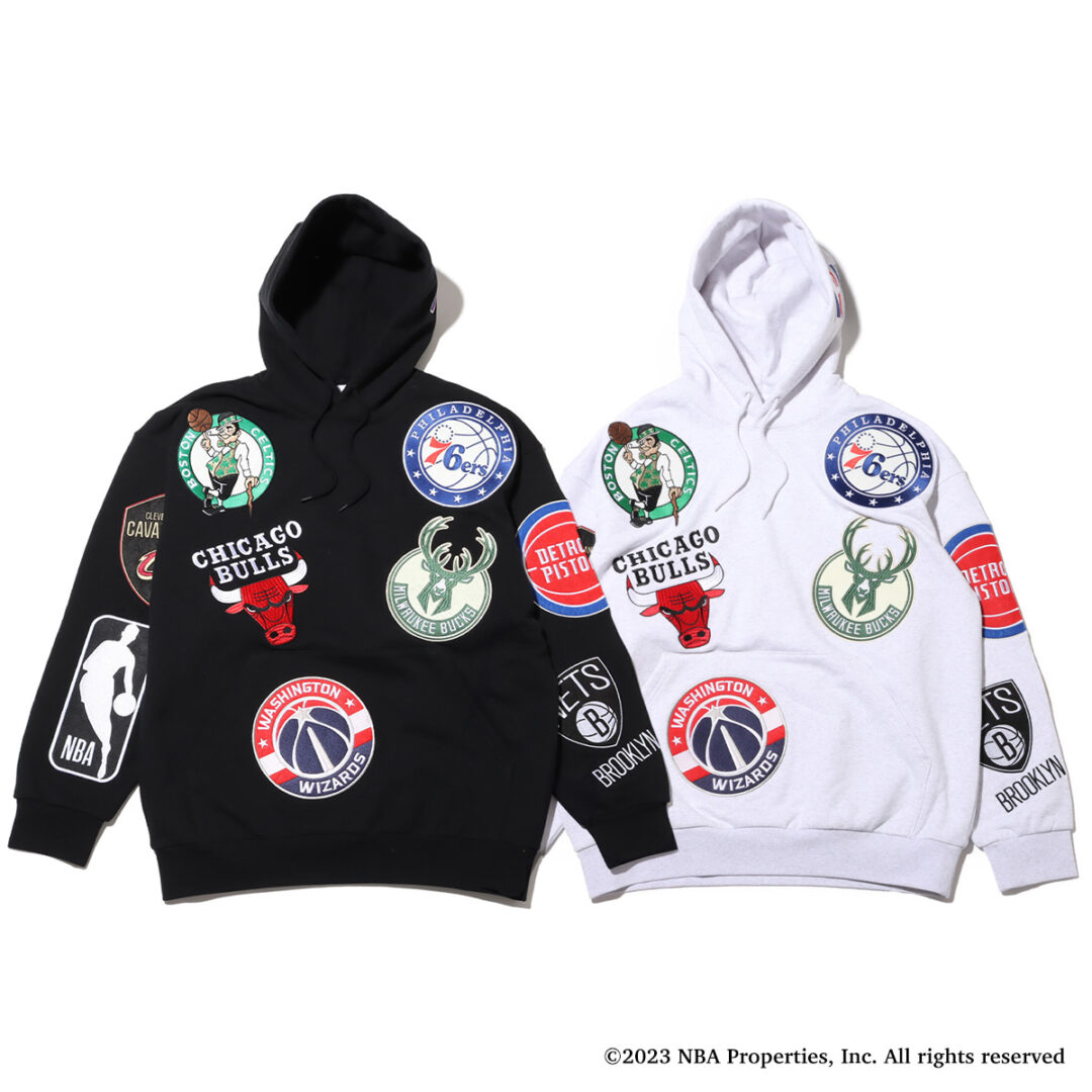 【国内 12/23 発売】TOKYO 23 × NBAのチームロゴをワッペン刺繍しランダムに落とし込んだアイテム (エヌビーエー)
