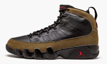 【2024年 10/25 発売予定】ナイキ エア ジョーダン 9 “オリーブ” (NIKE AIR JORDAN 9 “Olive”) [FQ8992-030]