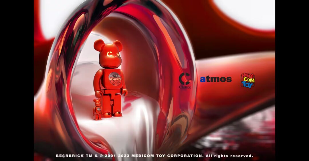 【国内 12/15 発売】CLOTTEE by CLOT x atmos コラボからBE@RBRICK & アパレルがリリース (クロッティー バイ クロット アトモス ベアブリック)