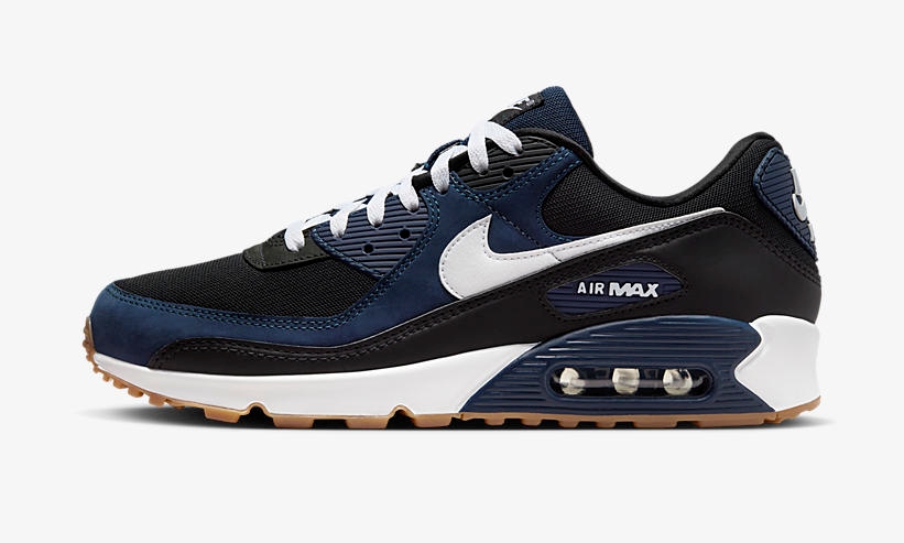 【国内 12/22 発売】ナイキ エア マックス 90 “ミッドナイトネイビー/ホワイト/ガム” (NIKE AIR MAX 90 “Midnight Navy/White/Gum”) [FB9658-400]