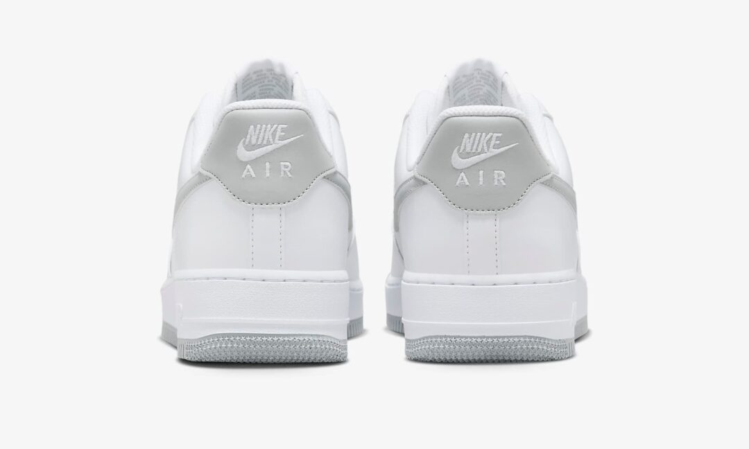 【国内 12/13 発売】ナイキ エア フォース 1 ロー “ホワイト/ライトスモークグレー” (NIKE AIR FORCE 1 LOW “White/Light Smoke Grey”) [FJ4146-100]