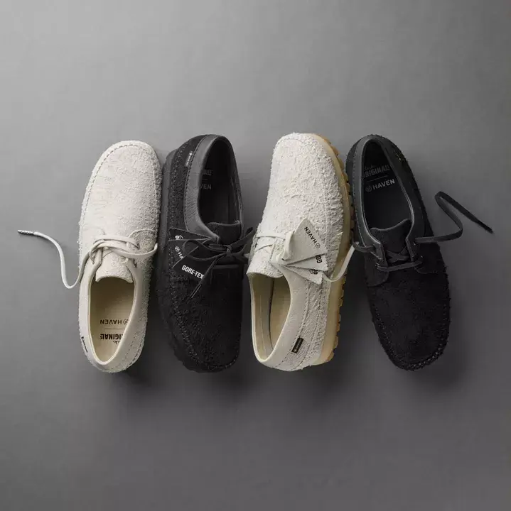 【国内 12/21 発売】Haven × Clarks Originals Weaver GTX "Black/White" (ヘイブン クラークス ウィーバー ゴアテックス) [26177814/261778145]