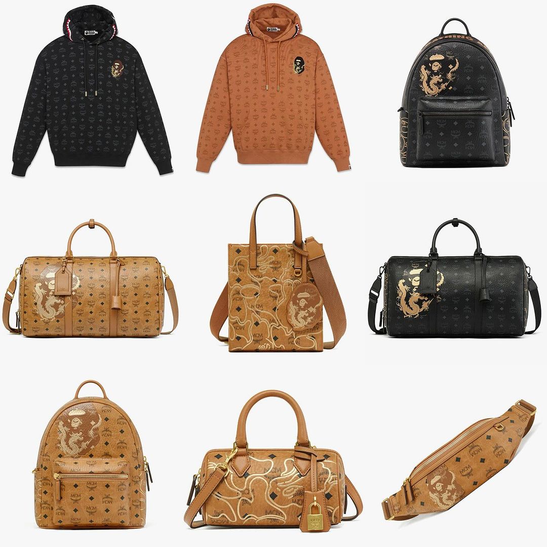 【国内 1/5 発売】A BATHING APE x MCM (ア ベイシング エイプ エムシーエム)