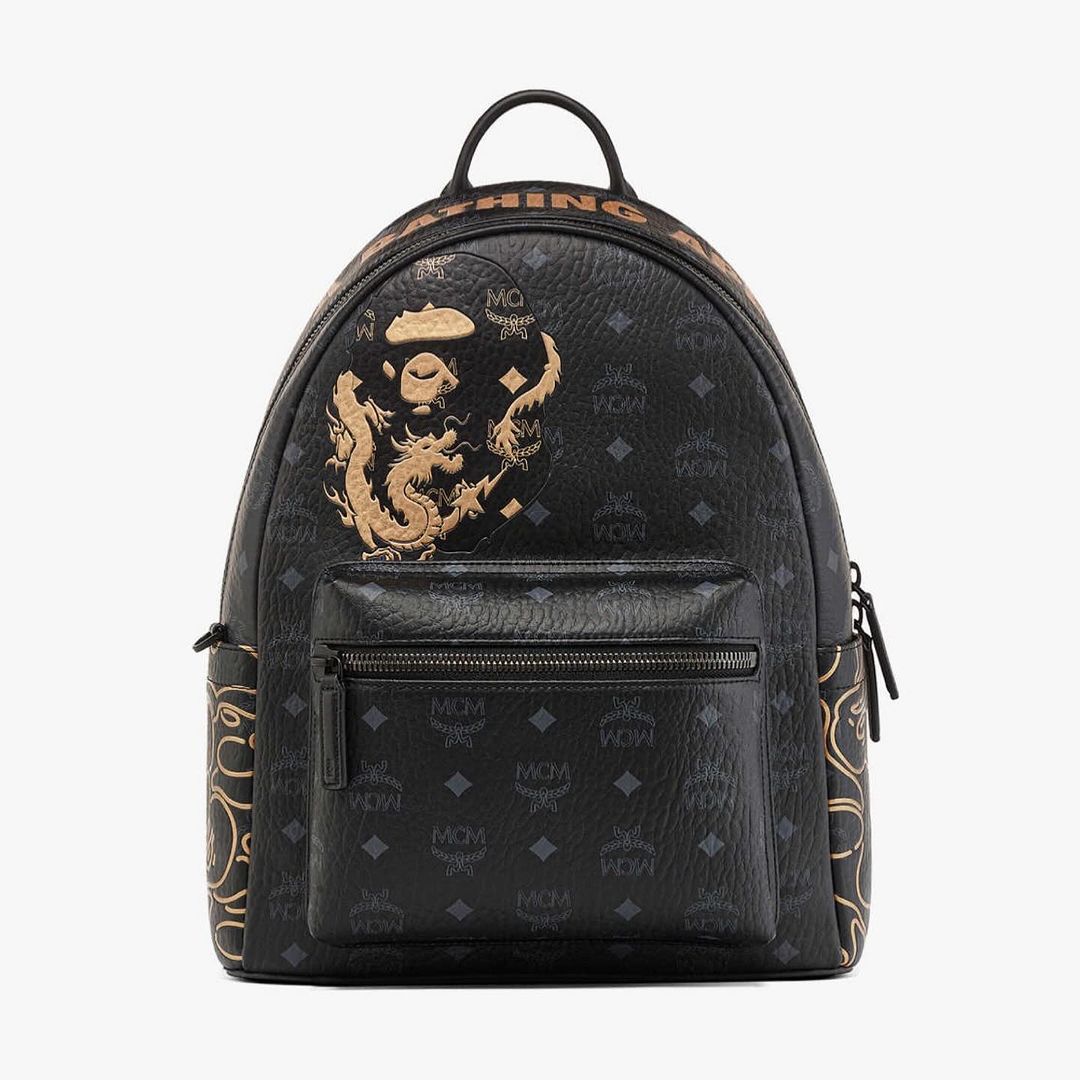 【国内 1/5 発売】A BATHING APE x MCM (ア ベイシング エイプ エムシーエム)