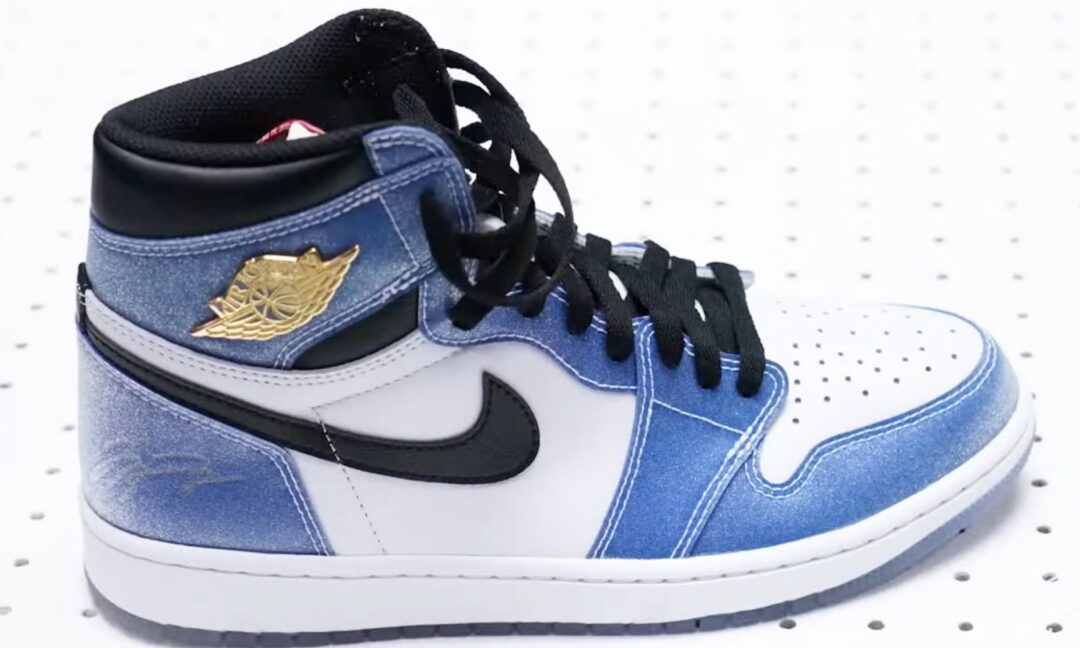 【サンプル】Trophy Room × NIKE AIR JORDAN 1 HIGH SP “White/Blue” (トロフィールーム ナイキ エア ジョーダン 1 ハイ SP)