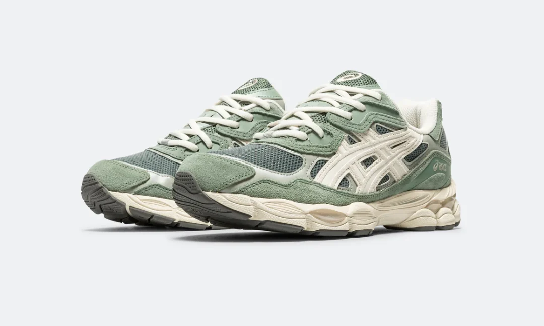 【国内 1/18 発売】ASICS GEL-NYC “Ivy/Smoke Grey” (アシックス ゲルNYC “アイビー/スモークグレー”) [1203A383.302]