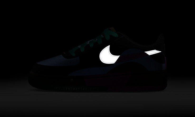 海外発売！ナイキ GS エア フォース 1 07 ロー 2 “ブラック/サミットホワイト/ライトアーモリーブルー” (NIKE GS AIR FORCE 1 07 LOW 2 “Black/Summit White/Light Armory Blue”) [FJ3288-001]