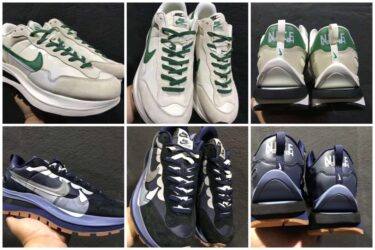 【リーク】sacai x NIKE VAPORWAFFLE “Black/Purple” “White/Green” (サカイ ナイキ ヴェイパー ワッフル)