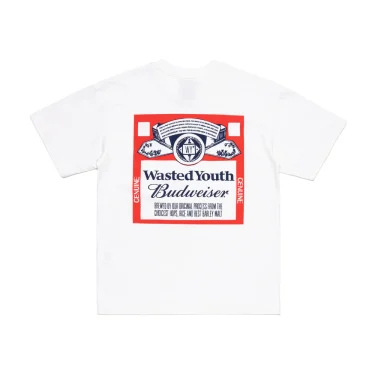 Wasted Youth × Budweiserのコラボレーション缶のグラフィックアイテムが2023年 12/16 発売 (ウェイステッド ユース バドワイザー)