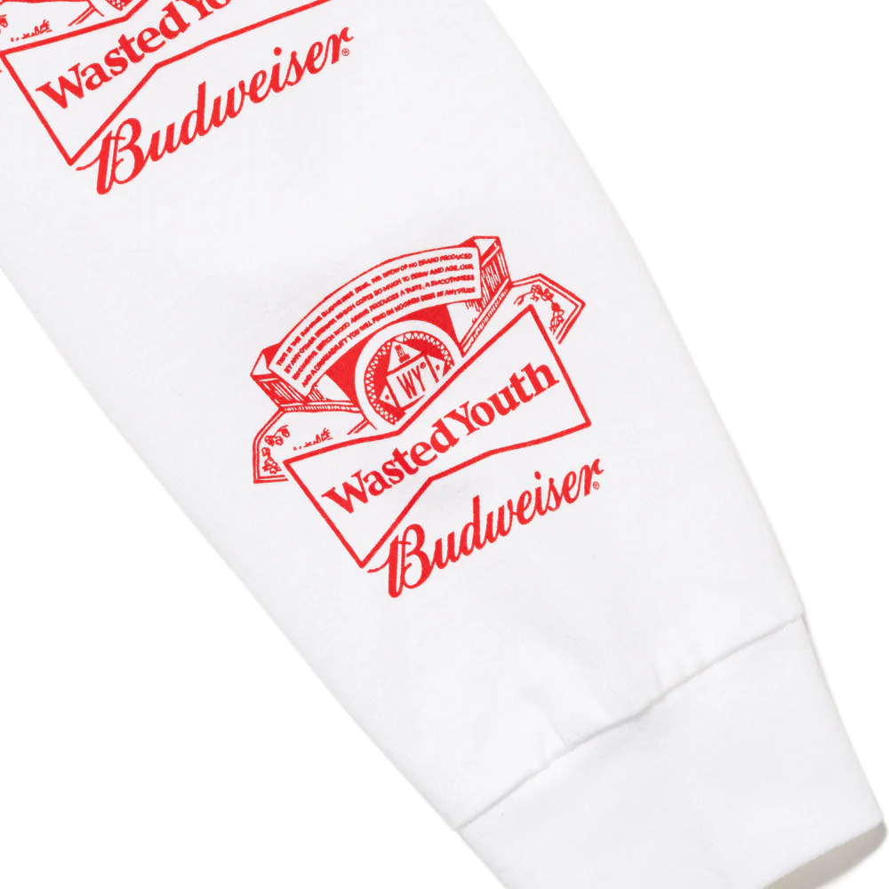 Wasted Youth × Budweiserのコラボレーション缶のグラフィックアイテムが2023年 12/16 発売 (ウェイステッド ユース バドワイザー)