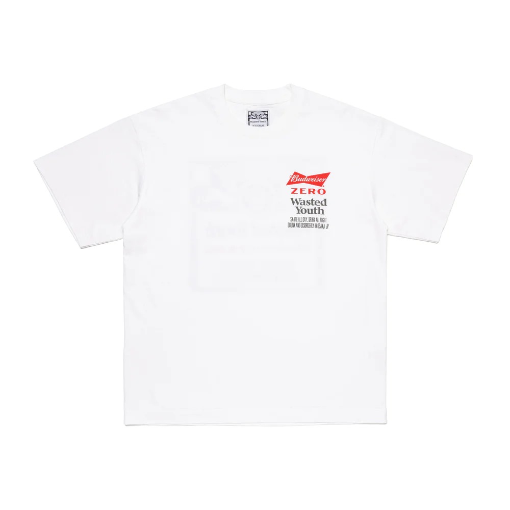 Wasted Youth × Budweiserのコラボレーション缶のグラフィックアイテムが2023年 12/16 発売 (ウェイステッド ユース バドワイザー)