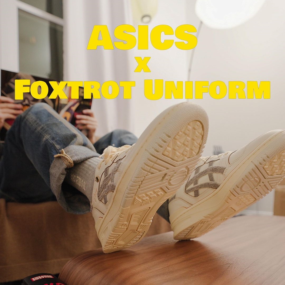【2024年 2/19 発売】Foxtrot Uniform x ASICS EX89 “Neo-vintage” (フォックストロットユニフォーム  アシックス “ネオビンテージ”) [1201A976.100]