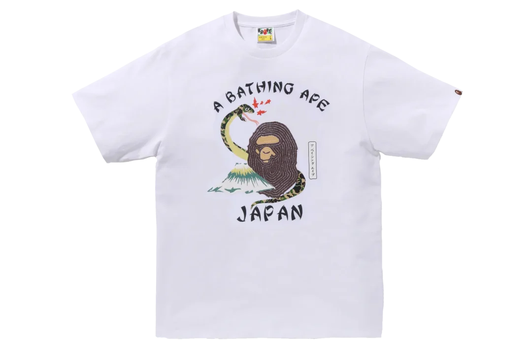 A BATHING APE 日本の伝統的な技術や文化に敬意を表し、刺繍やレトロなグラフィックデザインを現代風にアレンジした「JAPANESE CULTURE」コレクションが1/27 発売 (ア ベイシング エイプ)