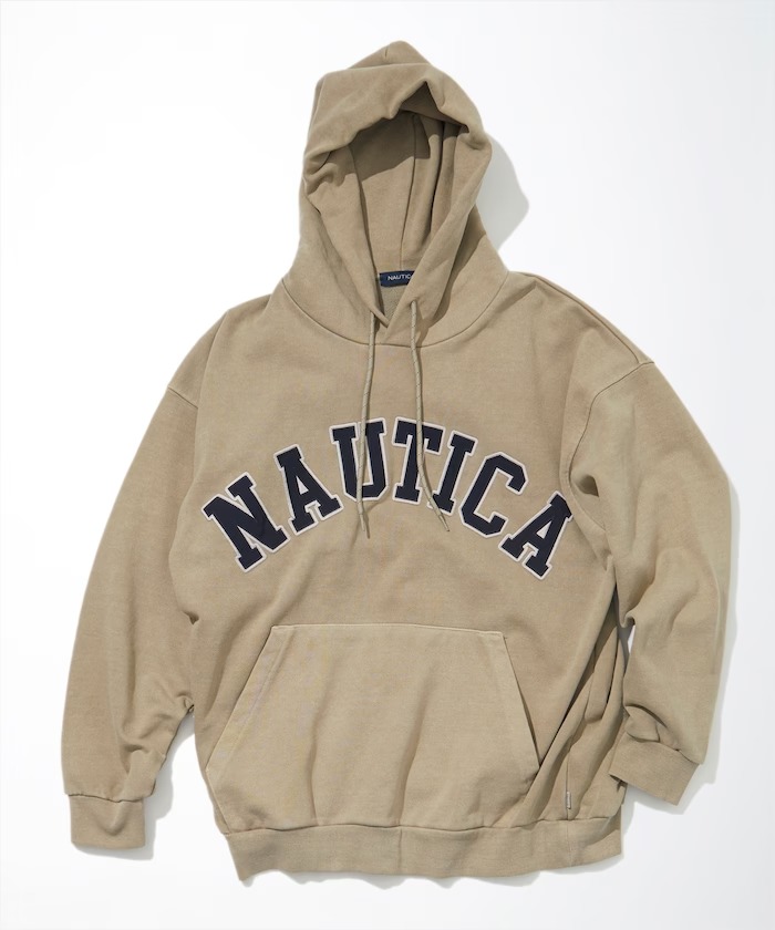 NAUTICA “Pigment Dyed Arch Logo Sweat Hoodie” (ノーティカ “ピグメント ダイ アーチロゴ”)