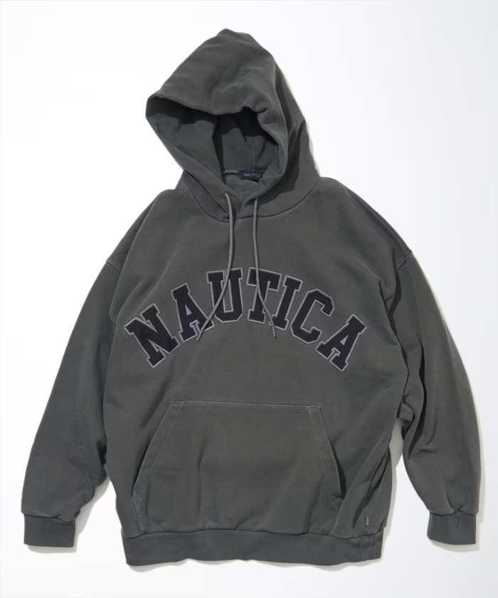 NAUTICA “Pigment Dyed Arch Logo Sweat Hoodie” (ノーティカ “ピグメント ダイ アーチロゴ”)