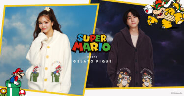 ジェラート ピケ × スーパーマリオ コラボルームウェア第4弾が1/26 発売 (SUPER MARIO meets GELATO PIQUE)