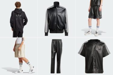 【国内 1/12 発売】アディダスからフェイクレザーを使用したアパレルアイテムが登場 (adidas Fake Leather)