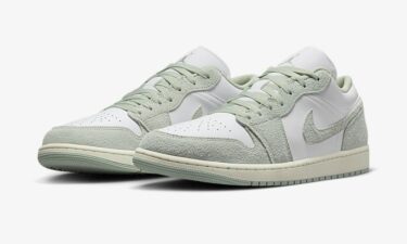 【2024年 4/15 発売】ナイキ エア ジョーダン 1 ロー “シャギースエード/ライトグリーン” (NIKE AIR JORDAN 1 LOW “Shaggy Suede/Light Green”) [FN5214-131]