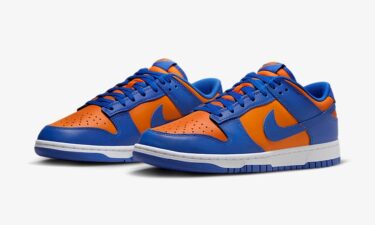 【2024年 4/13 発売】ナイキ ダンク ロー “ニックス/オレンジ/ロイヤル” (NIKE DUNK LOW “Knicks/Orange/Royal”) [DV0833-800]