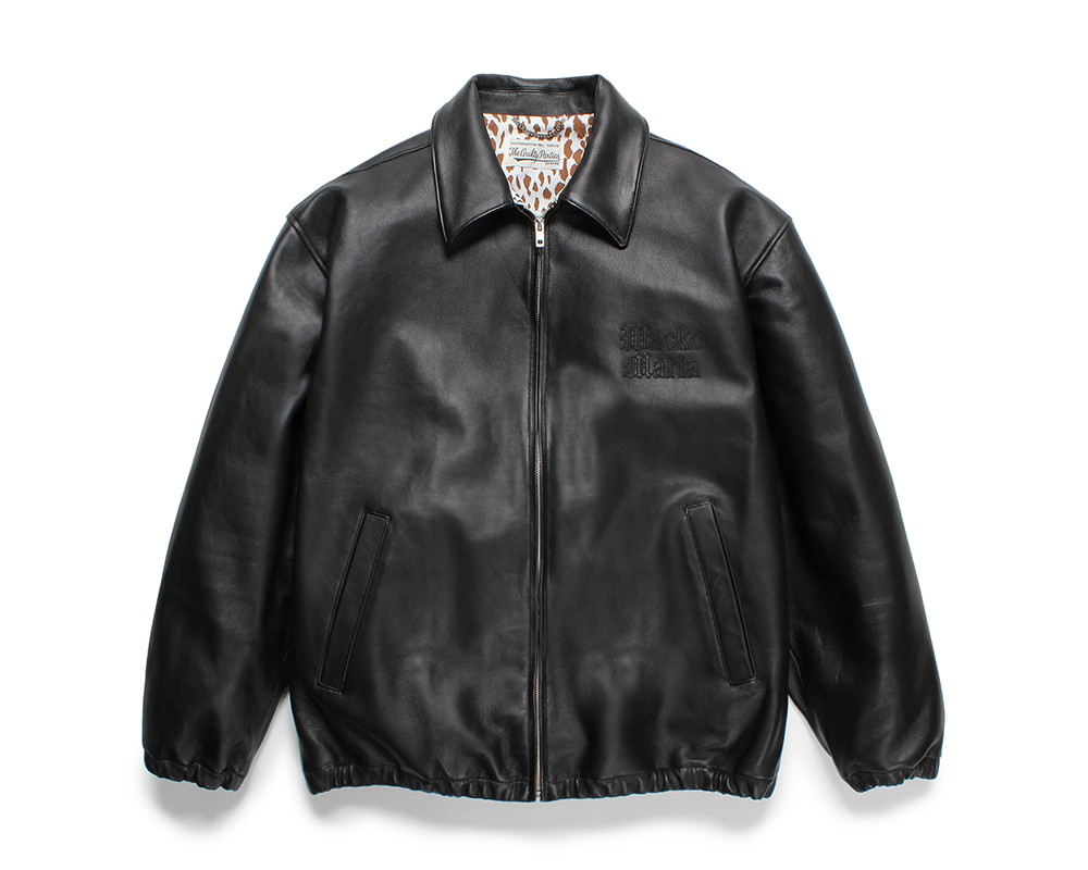 WACKO MARIAからLEATHER VARSITY JACKETやレオパードカラーシャツなどが1/13 発売 (ワコマリア)