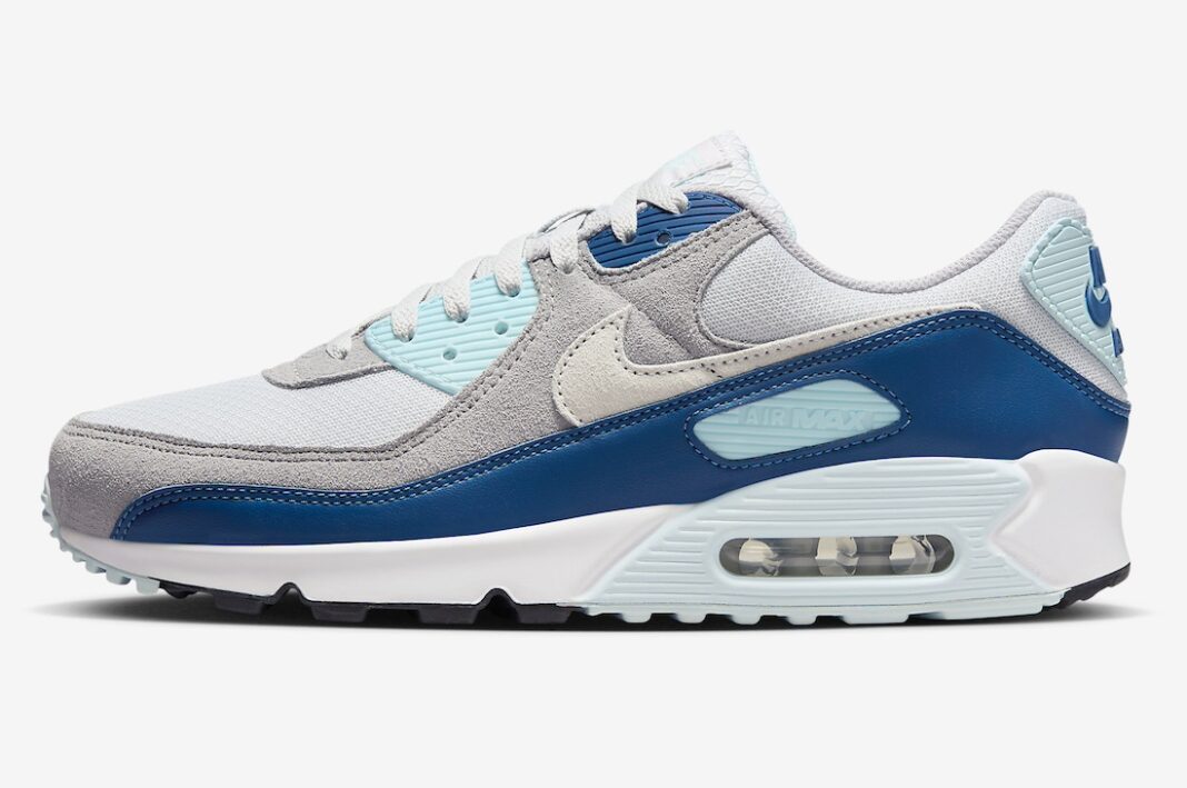 【2024年 4/9 発売】ナイキ エア マックス 90 “ピュアプラチナム/グレーシャーブルー” (NIKE AIR MAX 90 “Pure Platinum/Glacier Blued”) [FN6958-001]