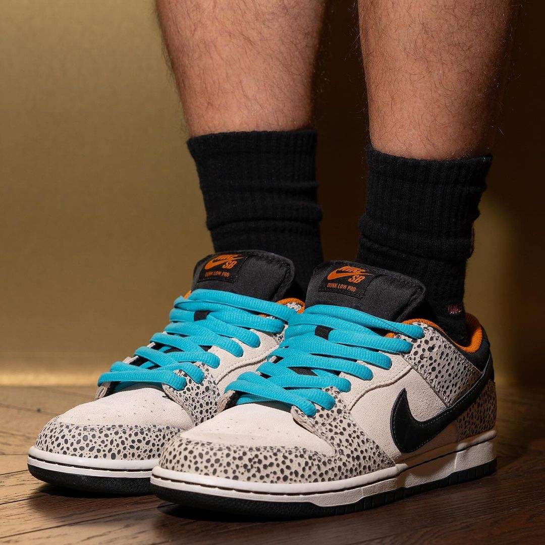 【2024年 8/9 発売】NIKE SB DUNK LOW PRO “Olympic/Safari” (ナイキ SB ダンク ロー プロ “オリンピック/サファリ”) [FZ1233-002]