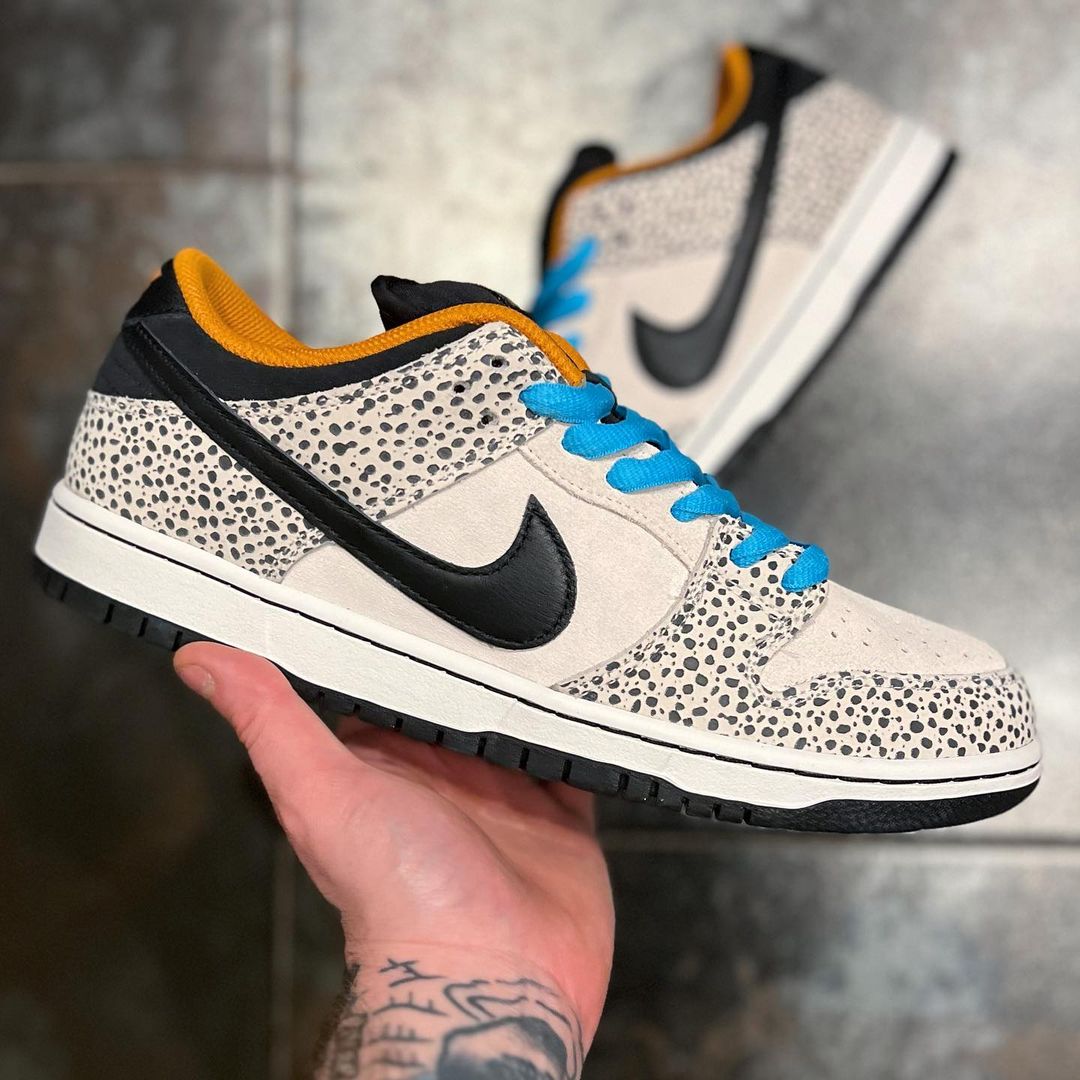 【2024年 8/9 発売】NIKE SB DUNK LOW PRO “Olympic/Safari” (ナイキ SB ダンク ロー プロ “オリンピック/サファリ”) [FZ1233-002]