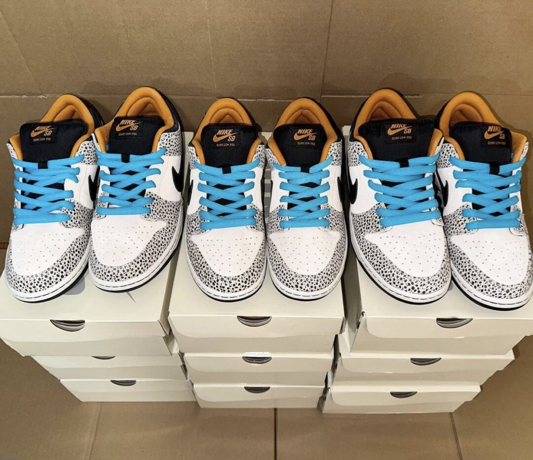 【2024年 8/9 発売】NIKE SB DUNK LOW PRO “Olympic/Safari” (ナイキ SB ダンク ロー プロ “オリンピック/サファリ”) [FZ1233-002]