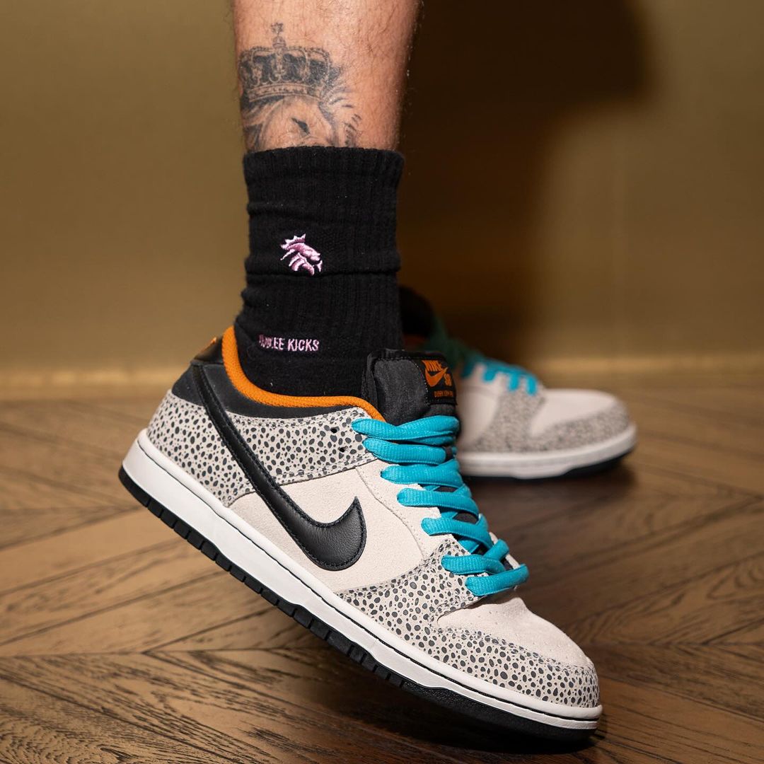 【2024年 8/9 発売】NIKE SB DUNK LOW PRO “Olympic/Safari” (ナイキ SB ダンク ロー プロ “オリンピック/サファリ”) [FZ1233-002]