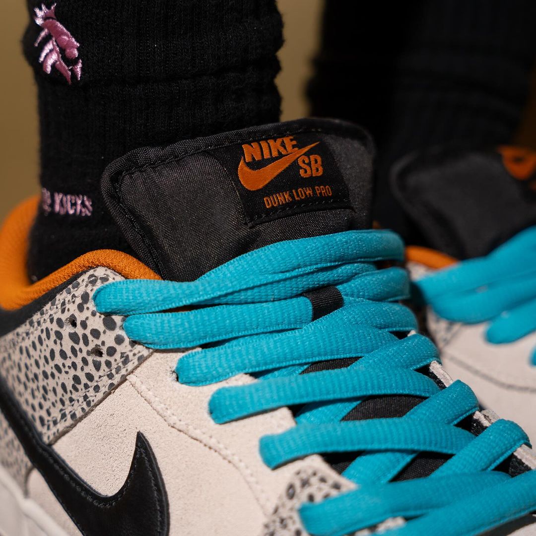 【2024年 8/9 発売】NIKE SB DUNK LOW PRO “Olympic/Safari” (ナイキ SB ダンク ロー プロ “オリンピック/サファリ”) [FZ1233-002]