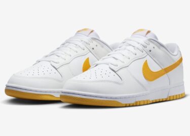 2024年 夏 発売予定！ナイキ ダンク ロー “ホワイト/ユニバーシティゴールド″ (NIKE DUNK LOW “White/University Gold”) [DV0831-110]