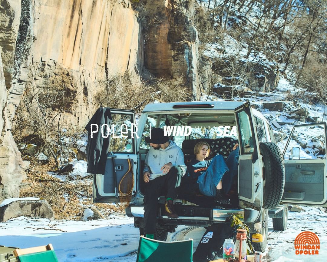 【1/20 発売】WIND AND SEA × PoLER "Deep Winter Capsule collection" (ウィンダンシー ポーラー)