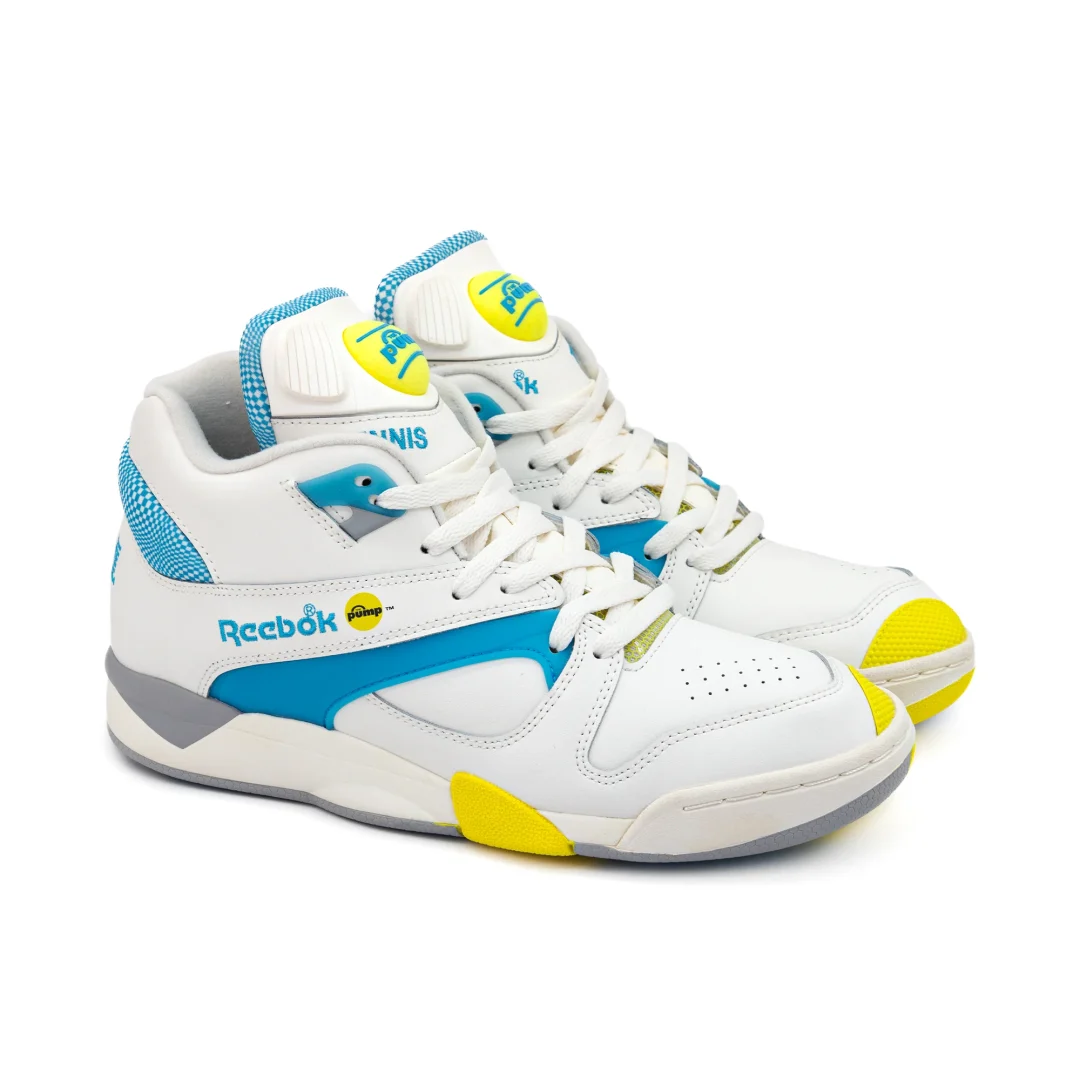 【国内 1/12 発売】リーボック クラシック コート ビクトリー ポンプ “チョーク/ブルー” (REEBOK CLASSIC COURT VICTORY PUMP “CALK/MAL BLUE”) [100203275]