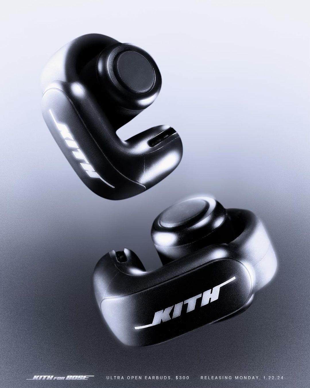 【Kith for Bose Ultra Open Earbuds】KITH MONDAY PROGRAM 2024年 1/22 発売 (キス ボーズ ウルトラ オープン イヤホン ヘッドホン)