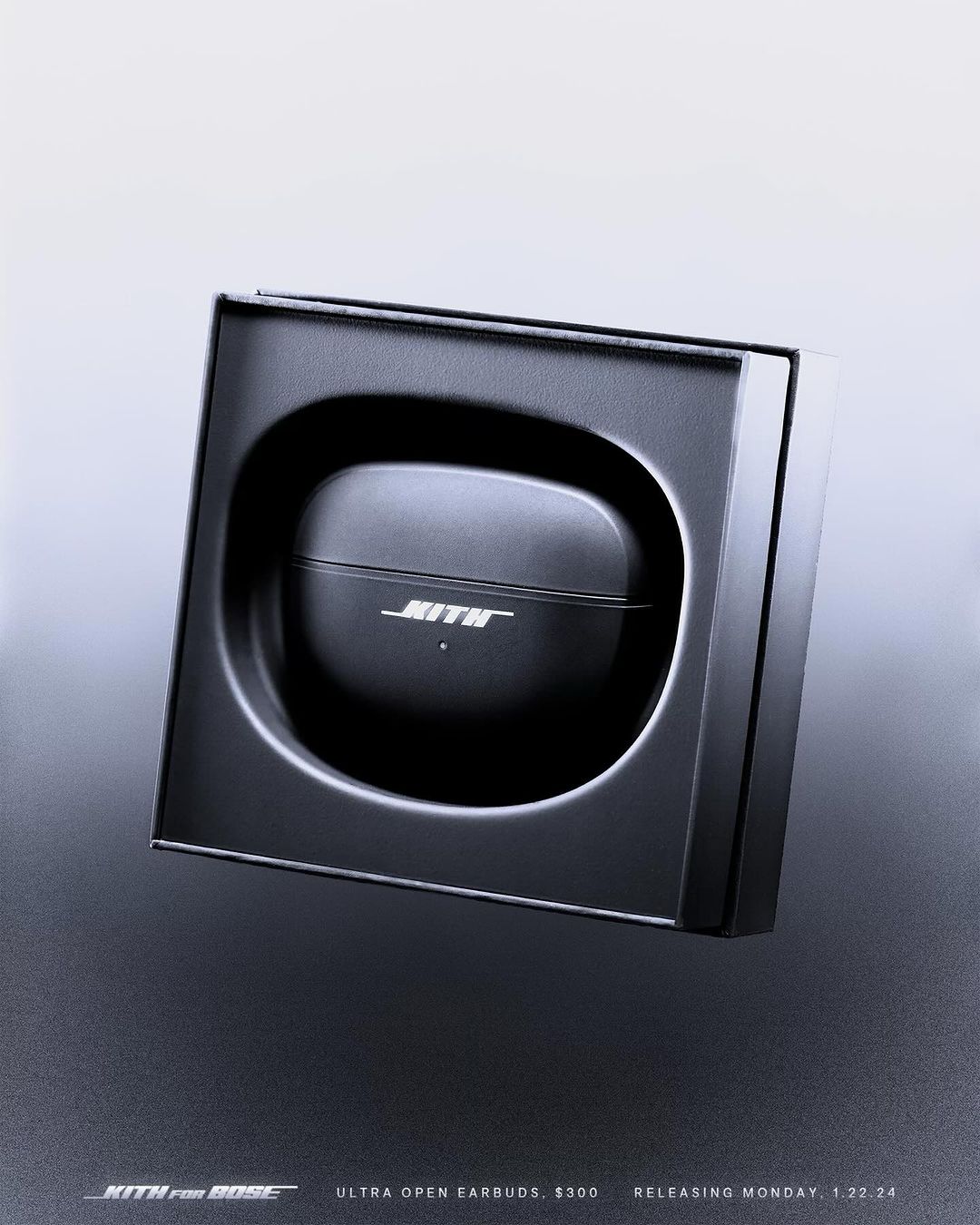 【Kith for Bose Ultra Open Earbuds】KITH MONDAY PROGRAM 2024年 1/22 発売 (キス ボーズ ウルトラ オープン イヤホン ヘッドホン)