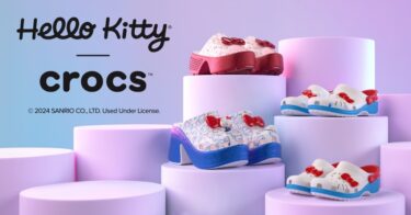 50周年を迎えたハローキティ × クロックス コラボアイテムが1/18 発売 (HELLO KITTY crocs)