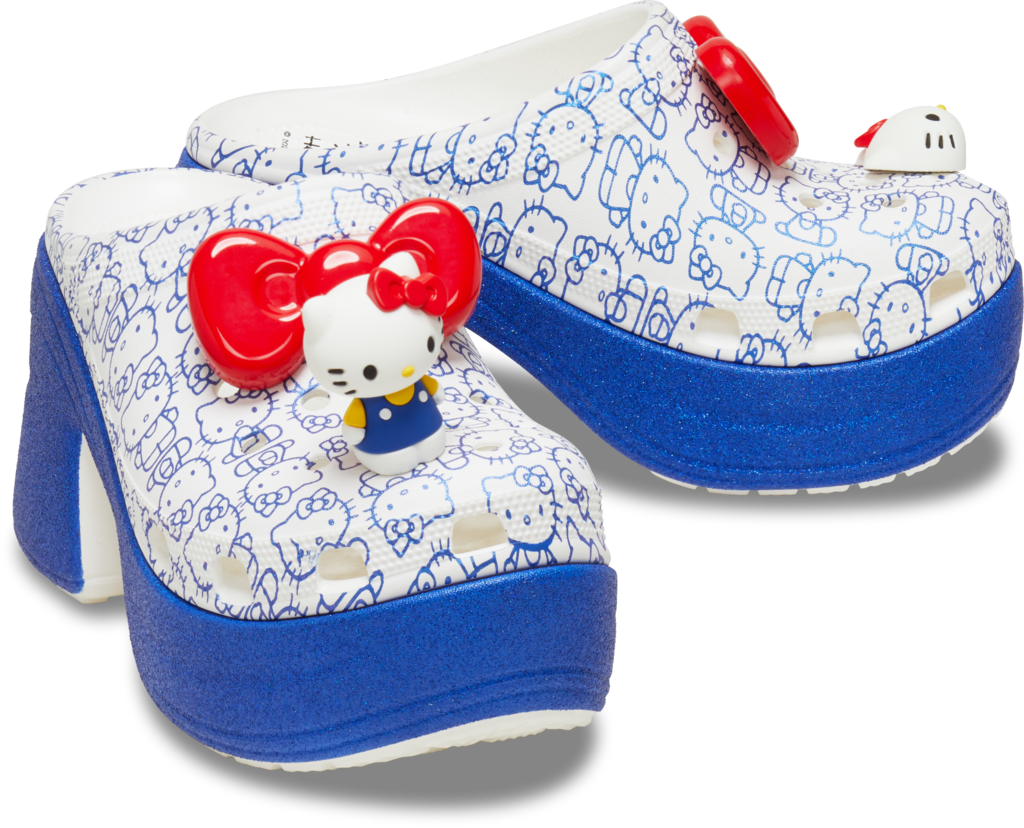 50周年を迎えたハローキティ × クロックス コラボアイテムが1/18 発売 (HELLO KITTY crocs)