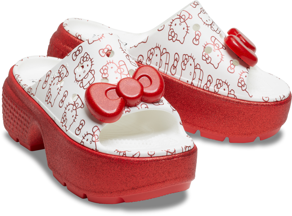 50周年を迎えたハローキティ × クロックス コラボアイテムが1/18 発売 (HELLO KITTY crocs)