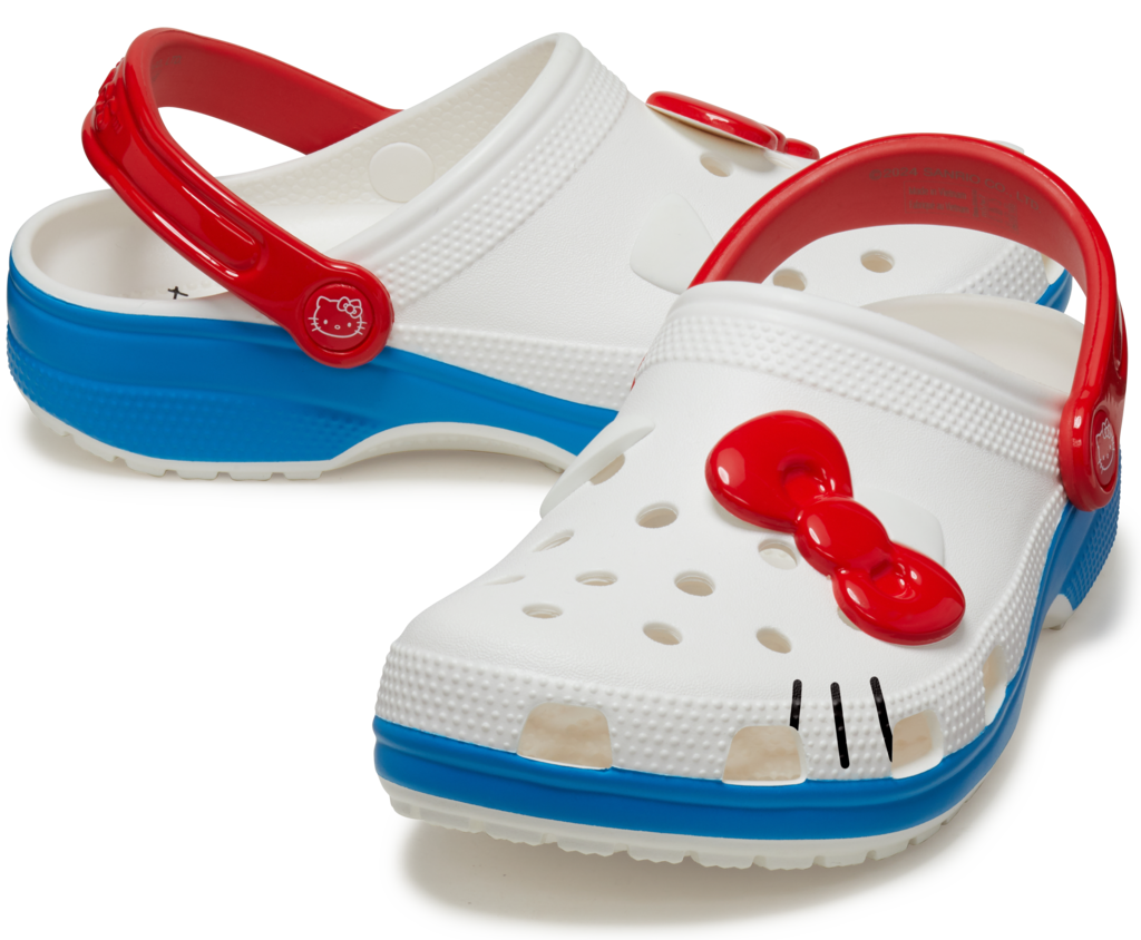 50周年を迎えたハローキティ × クロックス コラボアイテムが1/18 発売 (HELLO KITTY crocs)