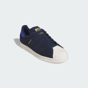 【国内 1/18 発売】アディダス オリジナルス スーパースター ADV “チームロイヤルブルー/ゴールドメタリック” (adidas Originals SUPERSTAR ADV “Team Royal Blue/Gold Metallic”) [ID3365]