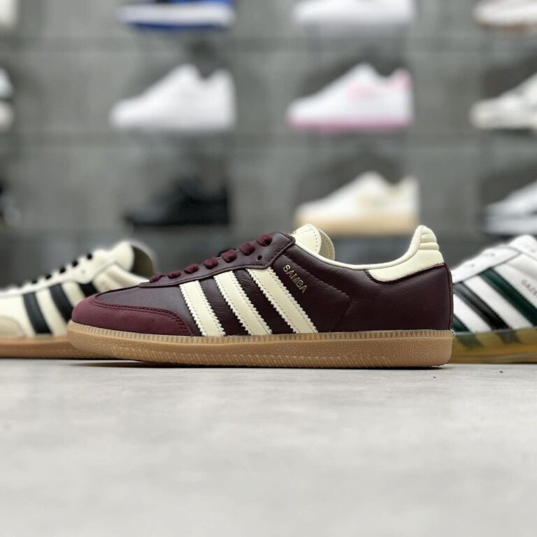 ★Adidas★Samba OG Maroon Cream White★大人気★ adidas Originals Samba OG Maroon Cream White Women's Size