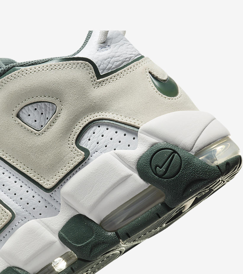 【2024年 4/15 発売】ナイキ エア モア アップテンポ 96 “ホワイト/シーグラス/ビンテージグリーン” (NIKE AIR MORE UPTEMPO 96 “White/Sea Glass-Vintage Green”) [FN6249-100]