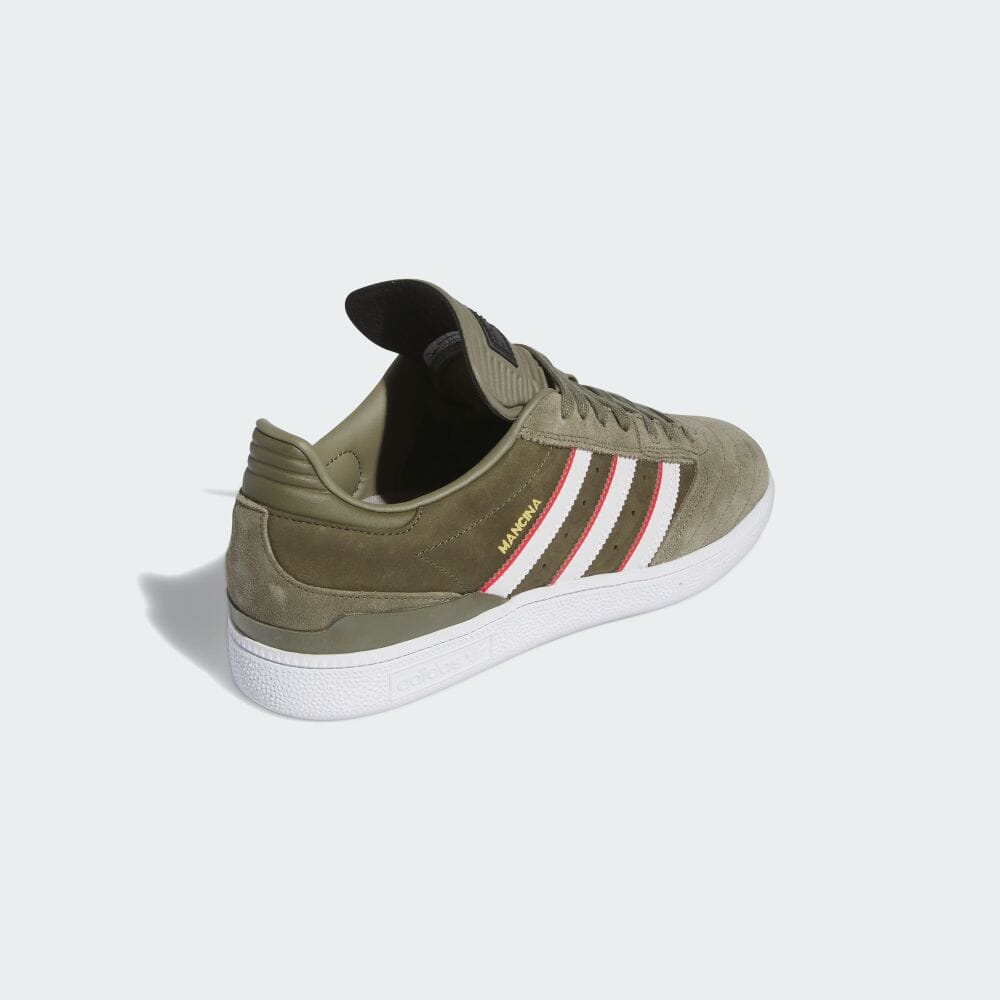 【国内 1/20 発売】アディダス オリジナルス ブセニッツ “オリーブストレータ/レッド” (adidas Originals BUSENITZ “Olive Strata/Red”) [ID3370]