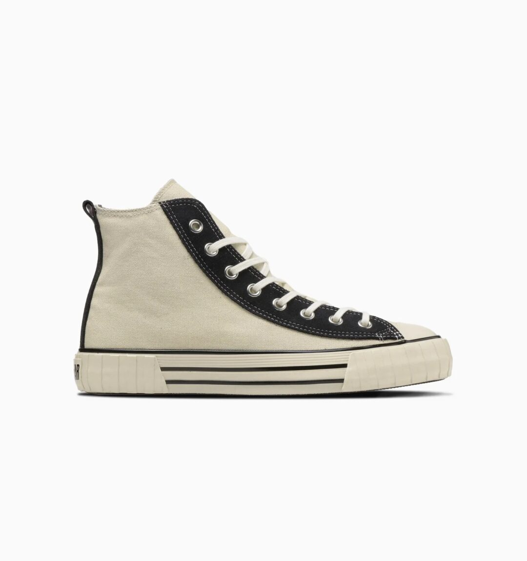 【2024年 1/12 発売】90年代の人気モデル「ALL STAR COLORBLOCK SUEDE」をアップデートした CONVERSE ALL STAR US RIBBED HI (コンバース オールスター リブド)