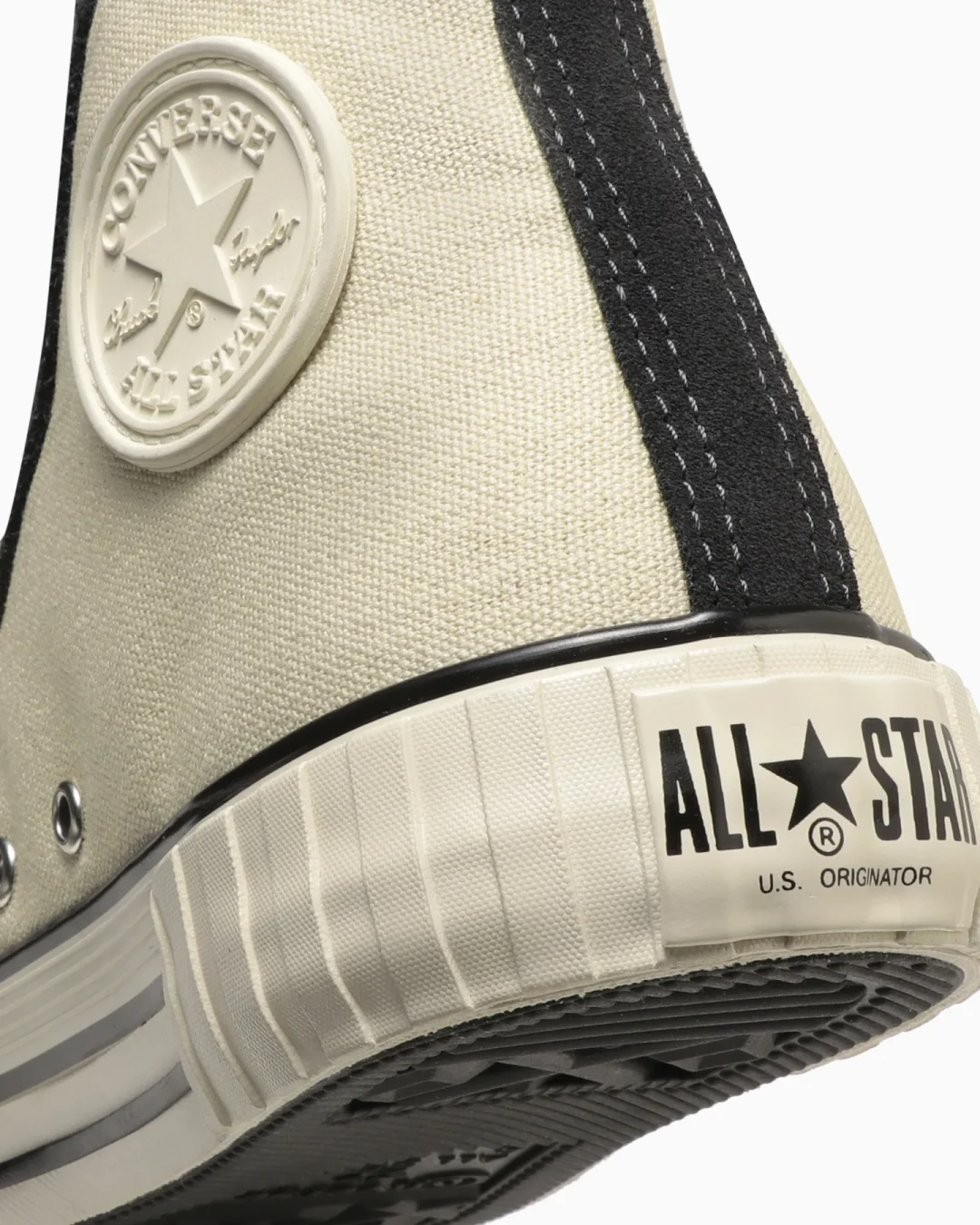 【2024年 1/12 発売】90年代の人気モデル「ALL STAR COLORBLOCK SUEDE」をアップデートした CONVERSE ALL STAR US RIBBED HI (コンバース オールスター リブド)