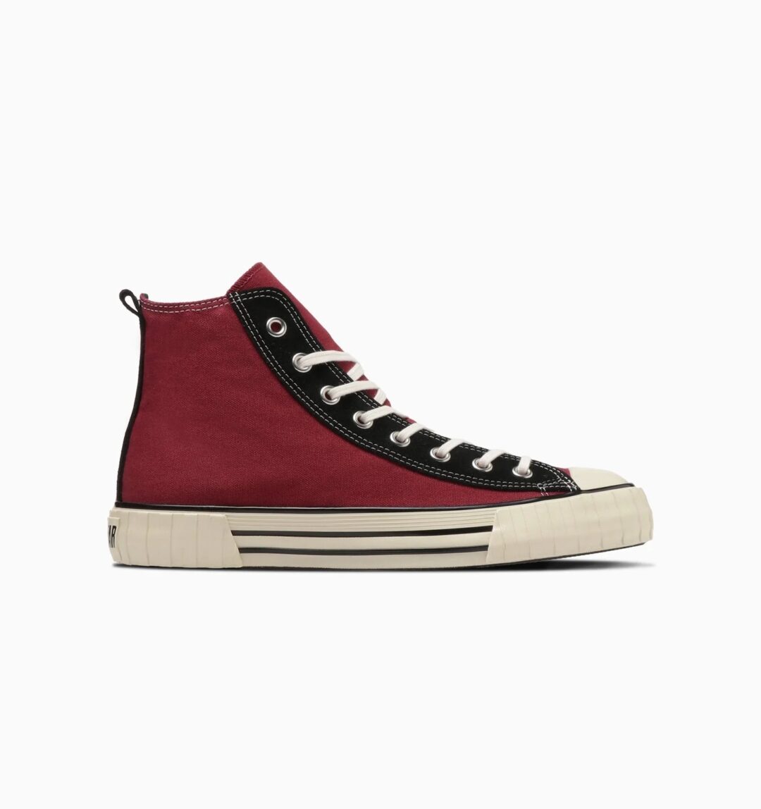 【2024年 1/12 発売】90年代の人気モデル「ALL STAR COLORBLOCK SUEDE」をアップデートした CONVERSE ALL STAR US RIBBED HI (コンバース オールスター リブド)