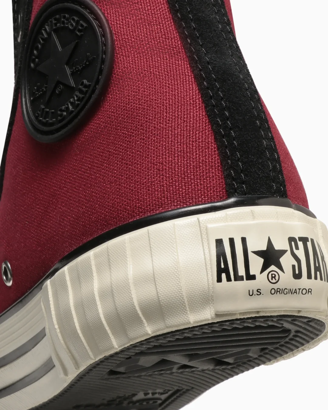 【2024年 1/12 発売】90年代の人気モデル「ALL STAR COLORBLOCK SUEDE」をアップデートした CONVERSE ALL STAR US RIBBED HI (コンバース オールスター リブド)